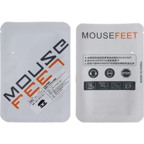 1 Set 0.6mm Curve Edge Mouse Feet Mouse Skates for Logitech MX Master Mouse R9JB