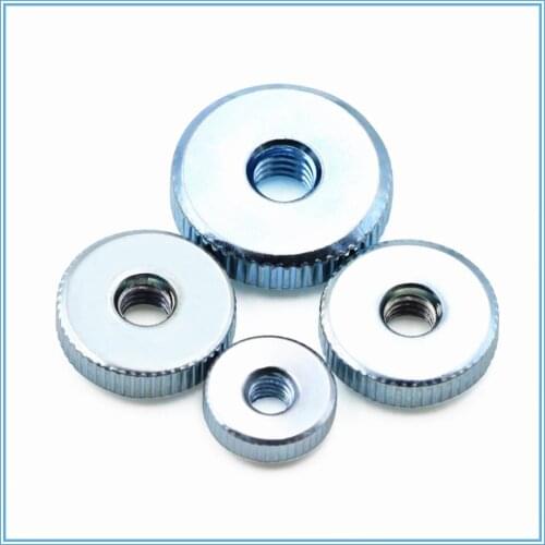 10Pcs DIN467 GB807 M3 M4 M5 M6 M8 M10 Handle Nuts Knurled Thumb Nuts
