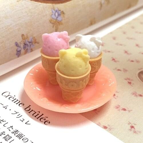 10pcs/lot resin lovely cat 20*13mm Cabochon Girls Hair Bow Center Making Boys Crafts DIY