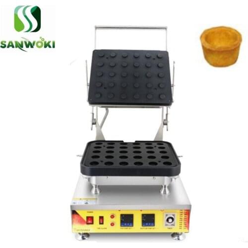 110V 220v Electric Non-stick cylinder shape Egg Tart Shell Maker mini cupcake Making machine Tartlet Machine 30pcs/mold