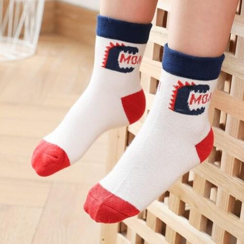 5 pairs/lot girls and boys socks kids toddler socks new autumn socks for girls cotton socks seamless socks children cute cartoon