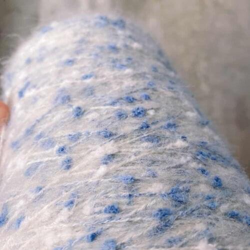 500g Peas Mohair Blended Yarn for Crochet threads DIY Hand Knitting Acrylic Yarn for knitting Knit sweater scarf yarn ZL59