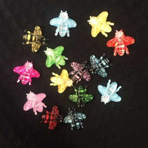 60PCS Resin 12mm Mini Cute crickets Flatback Cabochon Rhinestone 60pcs DIY Scrapbook Decor Home Crystal Figurines Craft