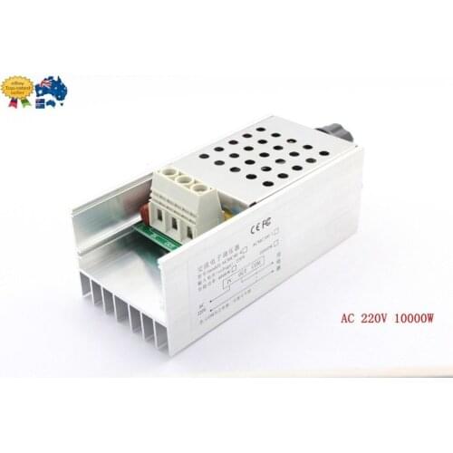 AC 220V 10000W SCR Motor Speed Controller Voltage Regulator Dimming Modulation