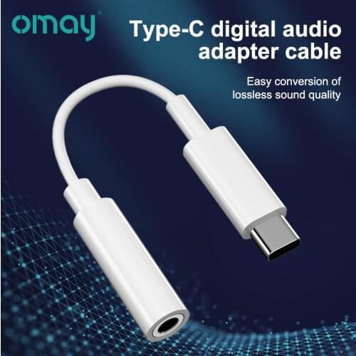 Accessories For Mobile Phones Type C To 3.5mm Headphone Cable AUX Audio Adapter For Xiaomi Huawei P20 Samsung Smart Phone