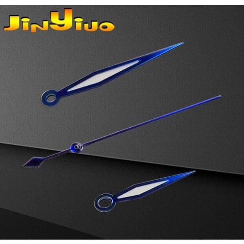 Watch Repair Accessories Hands fit Miyota8215 821A Mingzhu2813 green lume blue hands stainless steel watch arrows