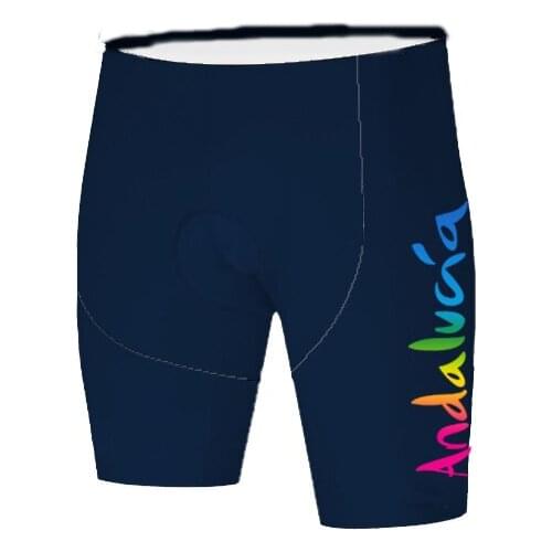 Andalucia Laser Cut Bretele Feminino Velo Cuissard Cyclisme Homme Coulote Culotte Pantalones Cortos Cullotte Ciclismo Hombre