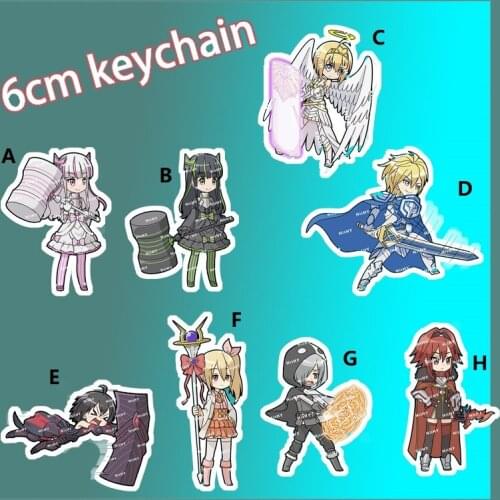 BOFURI I Don't Want To Get Hurt So I'll Max Out My Defense Keychain Strap Figure