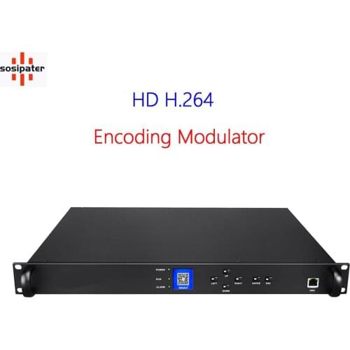 SKD1900M 1U Rock3*3 HD or 3*4 dvb-s2 to IP encoder H.264 HD to IP SPTS DTV Head-end Processor Digital media platform