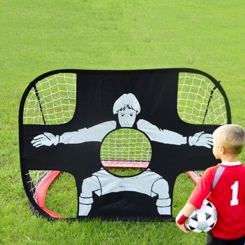 Kids Children Practice Soccer Training SET Foldable Football Gate Net Goal Ball indoor outdoor ball playing Mini Fun Game Kids