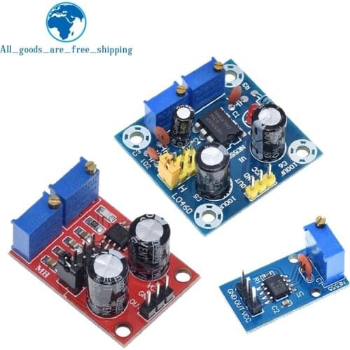 TZT 2pcs NE555 adjustable frequency pulse generator module For Arduino Smart Car