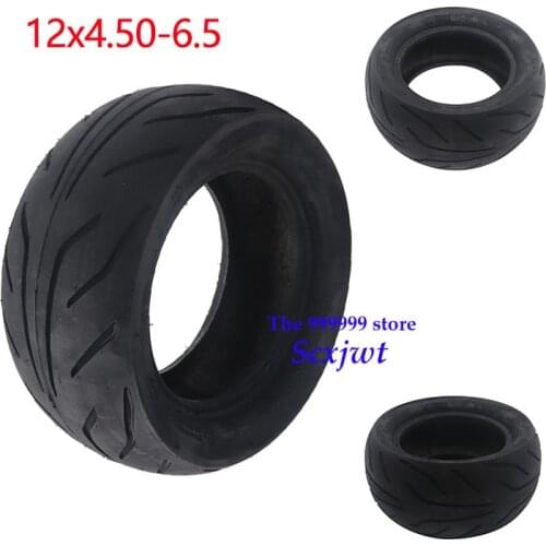 12x4.50-6.5 Tubeless Tires Suitable For Scooter Wear-resistant New Electric Scooter 12*4.50-6.5 Tubeless Tyre Accessories