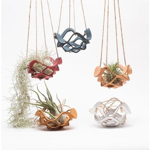 Creative Hang Style Flower Pot Hanging Basket Home Decoration Accessories Wall Green Plants Flowering Plant Gardening Ornaments