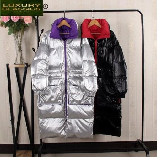 Jacket Women Down Winter Coat Female Thick Warm White Duck Down Jackets Womens Long Coats Warm Hooded Clothes 2021 19136