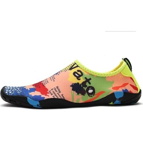 Men Beach Aqua Socks Women Swimming Water Sport Barefoot Sneaker Gym Yoga Fitness Dance Swim Surfing Diving Snorkeling Shoes