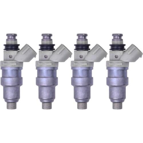 Set of 4 Remanufactured Fuel Injectors 23250-70050 for Toyota