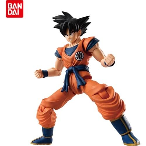 Original BANDAI SHODO SHOKUGAN Vol.4 Action Figure - Son Gokou 9cm Tall /b021d