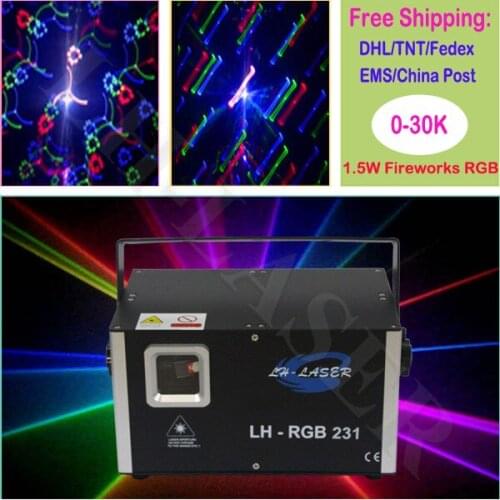 Full Color Laser Show System High Quality 1.2w Laser Light 1200mw Rgb Disco Laser Lights