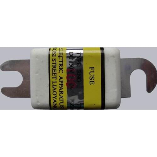ANL DC 150V 100A Bolt-on Fuse Ceramic Fuse 81*22 mm For Electric forklift Battery charger Pallet Truck Golf Cart Sightseeing car