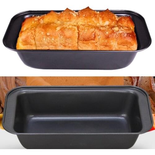 Stainless Steel Baking Pan Reusable Rectangle Carbon Steel Baking Dishes Non-Stick For Home Kitchen Bakeware