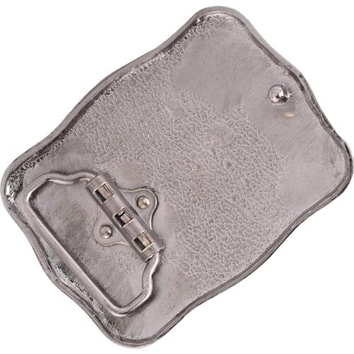 Western Flower Turquoise Stone Belt Buckle Square Shaped Replacement Buckle