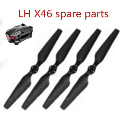 LH X46 X46G LH-X46 4K RC Quadcopter drone spare parts motor Arm propellers servo ESC Flight control board remote Controller ect