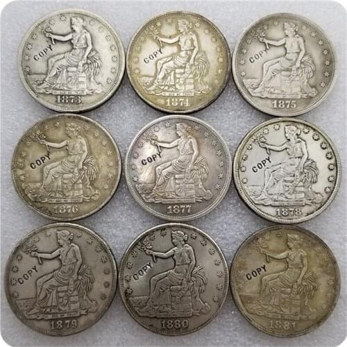Antique silver USA (1873-1885) Trade Dollar COPY COINS commemorative coins-replica coins medal coins collectibles