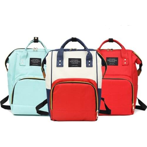 Fashion Maternity Nappy Bag Large Capacity Baby Bag Travel Backpack Designer Nursing Bag for Baby Care Mummy Bag