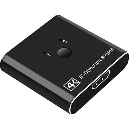 Tebe 4K 3D HDMI-compatible Switch Splitter 1X2/2X1HDMI-compatible Converter with Bi-Directional Switcher For Xbox360 PS3/4/5