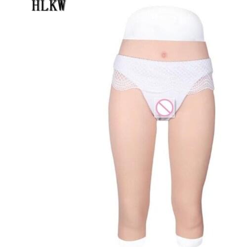 New Silicone Penetrable Fake Vagina Pant Artificial False Underwear Sex Fake Boxer for Crossdresser Drag Queen Transgender