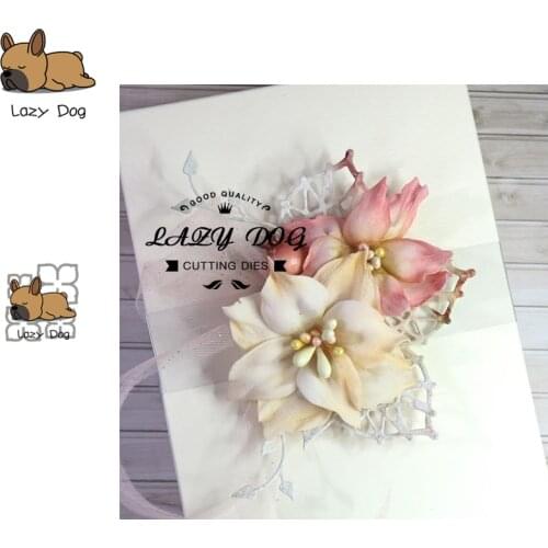 4PCS Poinsettia Flower Metal Cutting Dies Scrapbooking Stencil Decorative Craft Embossing Die Cuts Card Making New Dies For 2019