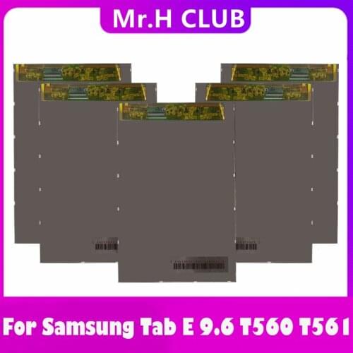 5 Pcs/Lot 5 Pieces LCD For Samsung Galaxy Tab E 9.6 SM-T560 T560NU SM-T567V LCD Display Replacement without Touch Screen