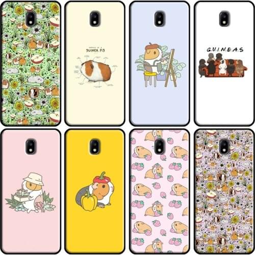 Cartoon Guinea Pig Cover Samsung Galaxy A3 A5 2016 J1 J3 J4 J5 J6 J7 2017 J2 Core J8 A9 A8 A6 2018 Coque
