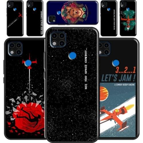 See You Space Cowboy Bebop Case For Xiaomi Redmi Note 10 Pro 9 8 7 Note 9S 8T Cover For Redmi 9 9A 9C 9T K40 7A 8A
