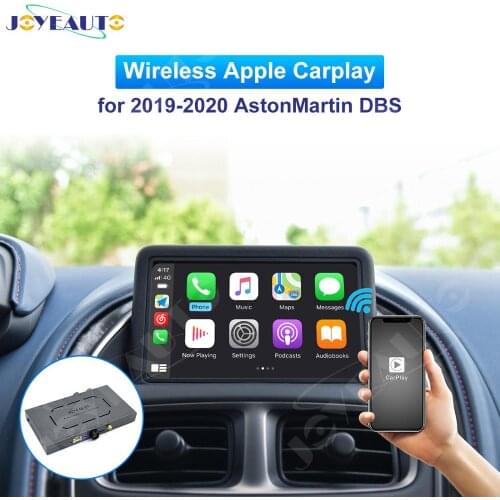 Joyeauto Wireless Apple Carplay for AstonMartin DBS 2019-2020 Wireless Android Auto iOS Mirror Car play Support Rear Camera