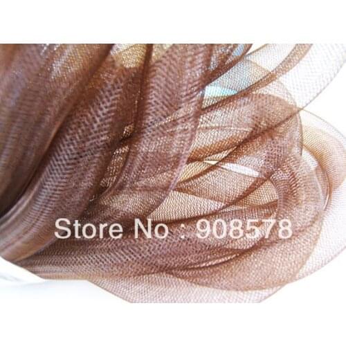 Brown Tube Crin for Hair Accessories16mm 60yard