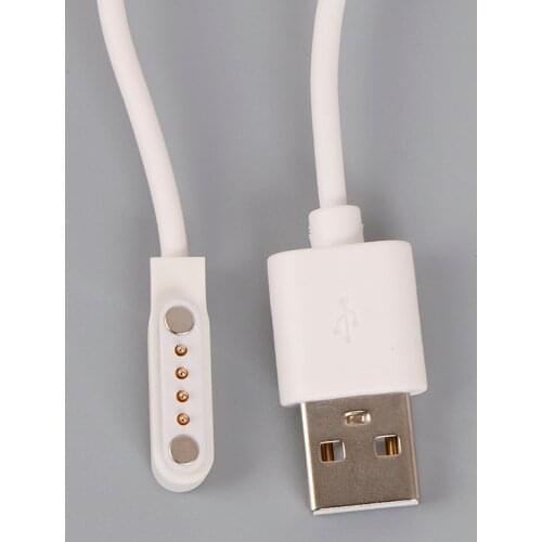 Smart watch 4pin magnetic Charging Charger strong charging Cable for kw88 kw99 q100 kw18