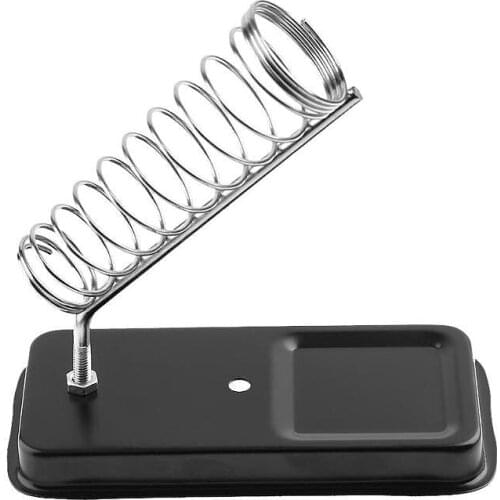 Soldering Iron Metal Stand Holder S Afety Protect Base Support Station