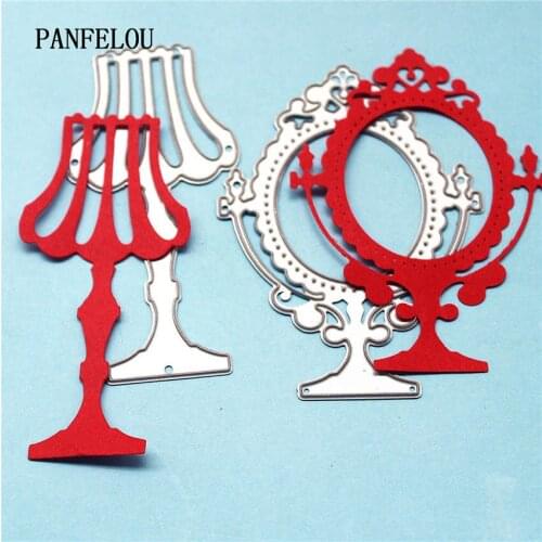 PANFELOU Metal craft toilet table paper die cutting dies for Scrapbooking/DIY Easter wedding Halloween cards