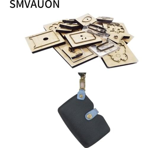 Diy Decorative Wood Die Cutting 2021 New Card Bag Storage Bag Suitable For Die Cutting Fashion Steel Die Cutting