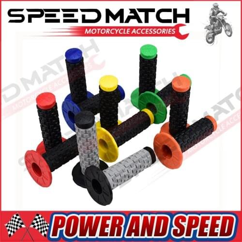 New Pro Taper Grip Handle MX Grip for Dirt Pit bike Motocross Motorcycle Handlebar Grips Double color Hand Grips free shipping