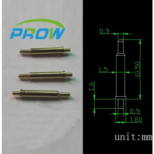 [PR] pogo pin connector The inserting plate welding pin with tail thorn length 10.5MM tail 1.6MM Free Shipping