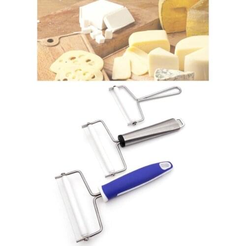 Cheese Slicer Stainless Steel Cheese Scraping Cheese Slicer Easy To Clean Non-Stick Cutter Home Kitchen Slicing Tool