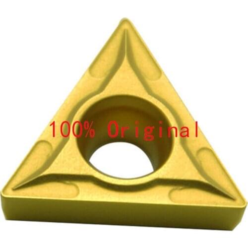 10pcs TCMT16T304 US735 100% original external Turning tool carbide insert lathe cutter tools