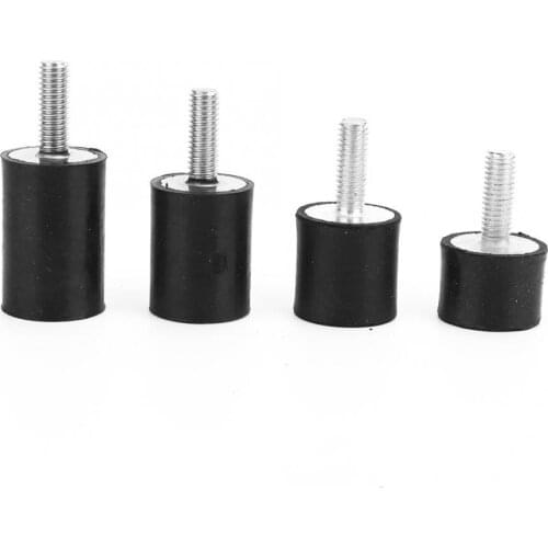 4PCS Anti Vibration Rubber Bobbin Mount Isolator Anti Shock Vibration Absorber Heat Resistance Wear Resistance