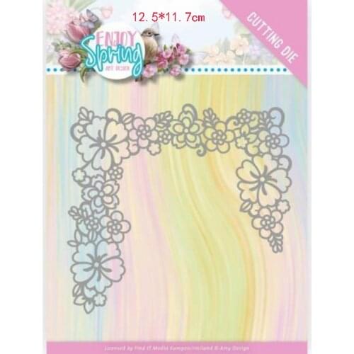 CH 2021 New Arrival Lace Edge Stencil Metal Cutting Dies For Scrapbooking Practice Hands-on DIY Album Card Handmade Tools