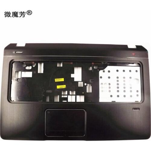 NEW laptop cover For HP Pavilion DV7-7000 Palmrest Upper Cover case keyboard bezel 682044-001 Touchpad Finger Print