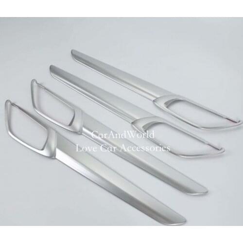 For Mazda CX-8 CX8 2017-2020 Interior Molding Door Handle Bowl Cover Protection Frame Panel ABS Chrome Car Styling Accessories