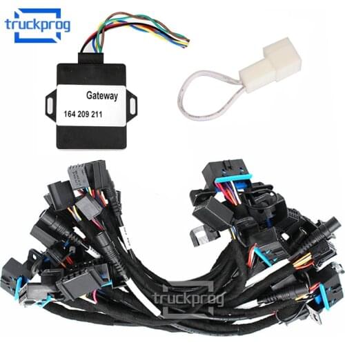 Cables for Benz EIS ELV Test Cable + Gateway Simulator Adapter work with VVDI MB BGA tool