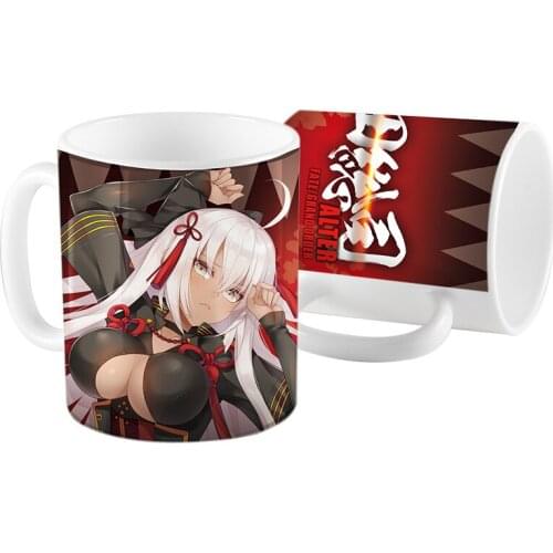 Anime JK Fate Grand Order FGO Okita Souji Alter Alterego Cosplay Mug Ceramic Daily Drink Cup Gift
